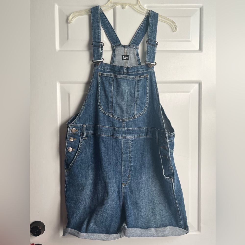 Lee Women’s Short-Alls Overalls XL